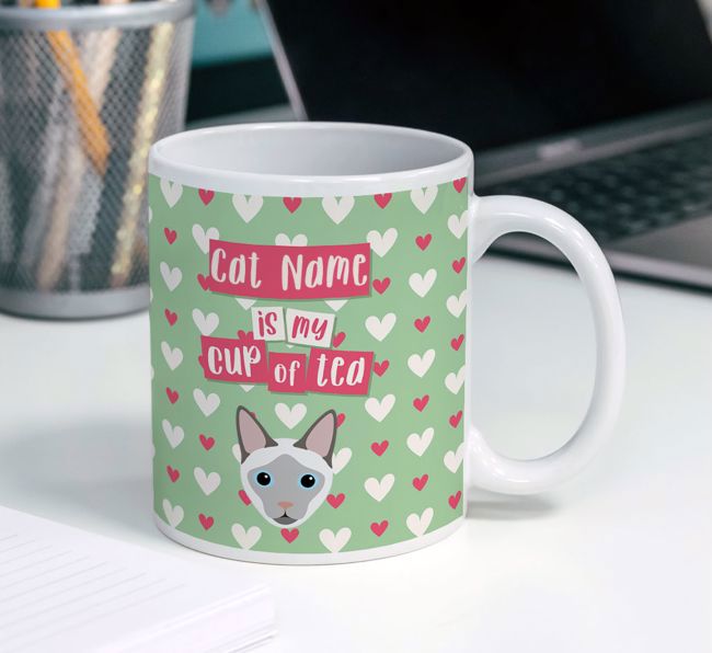 '{dogsName} Is My Cup of Tea' - Personalized {breedCommonName} Mug